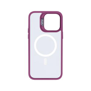 Rixus Classic 03 Case With MagSafe For iPhone 14 Dark Pink