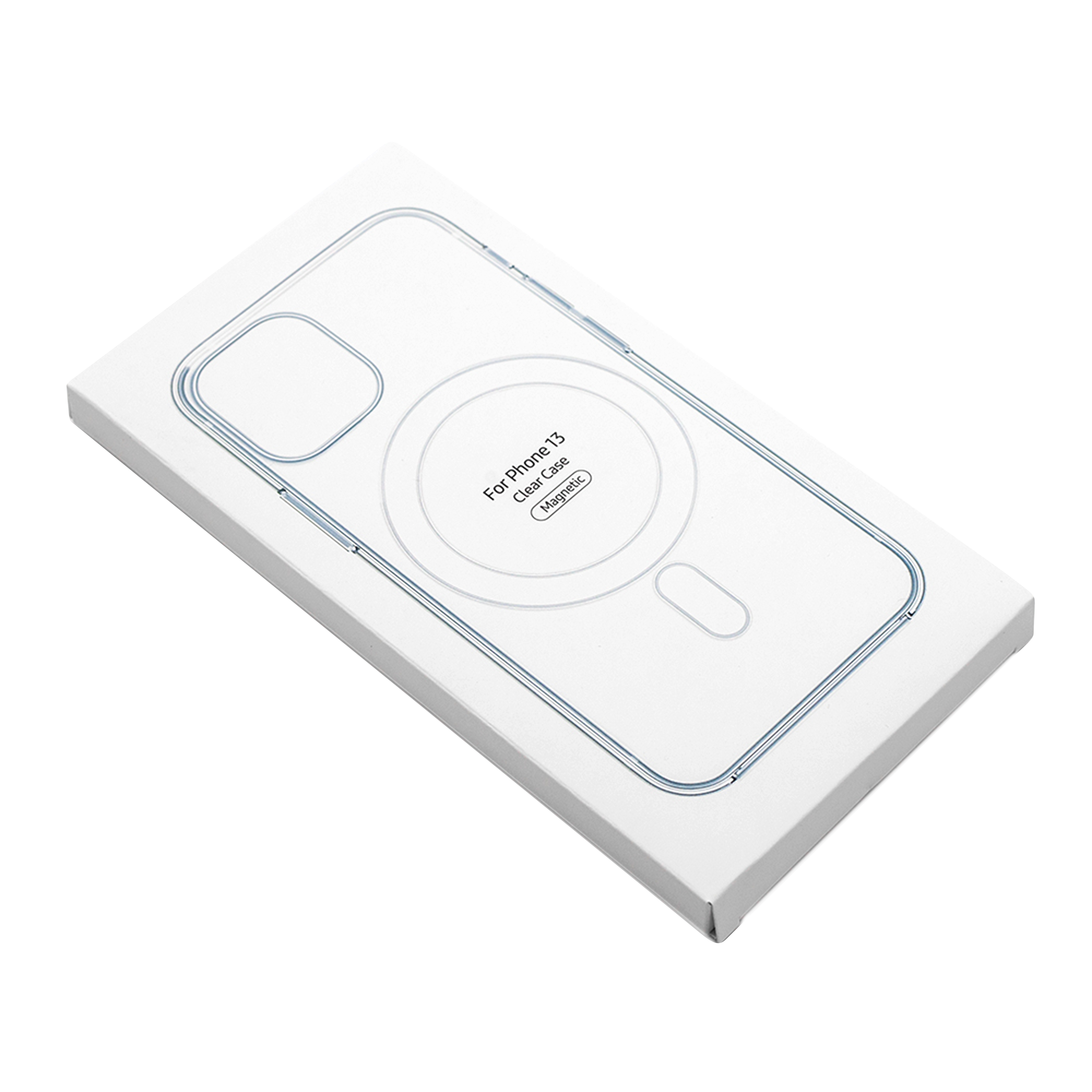 For IPhone 13 Magnetic Clear Case