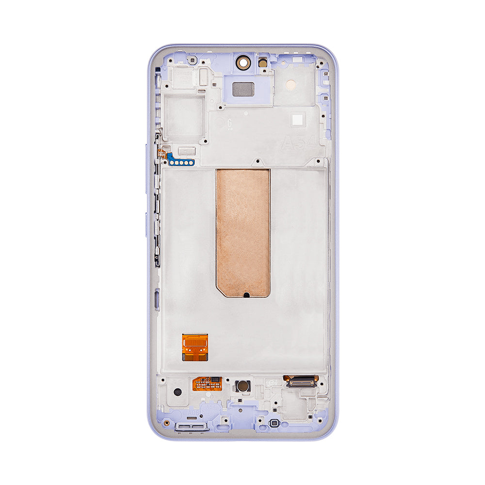 Samsung Galaxy A54 5G A546B Display And Digitizer With Frame Violet (Servicepack)