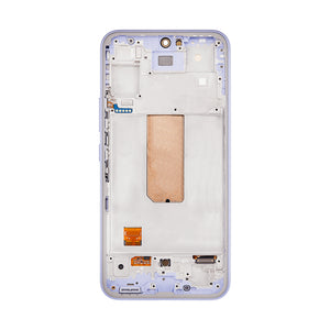 Samsung Galaxy A54 5G A546B Display And Digitizer With Frame Violet (Servicepack)