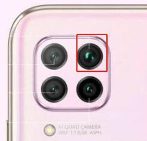 Huawei P40 Lite Back Camera (Main camera, Top Right)