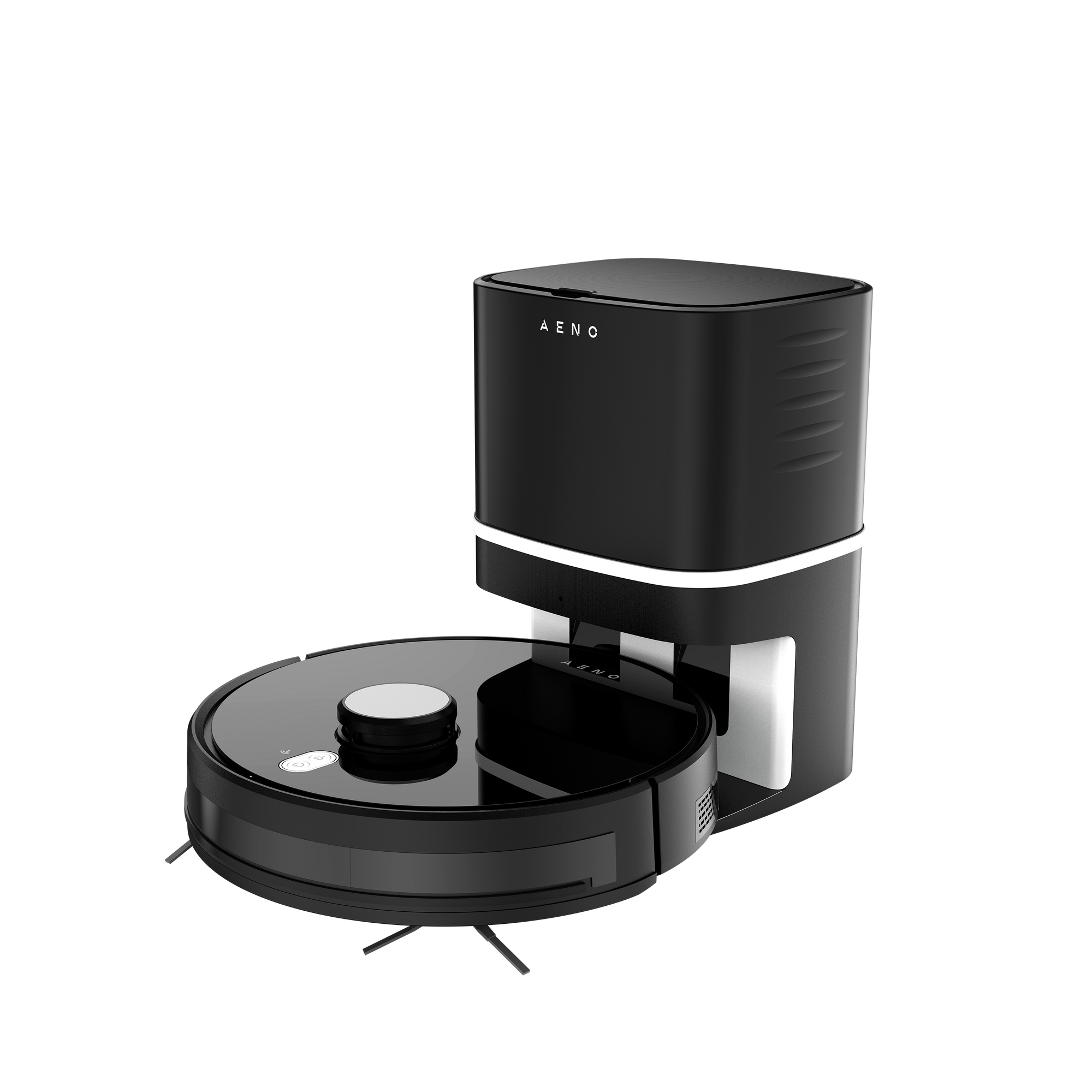Aeno RC1S Robot Vacuum Cleaner With Automatic Dust Removal Station Black