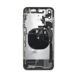 For iPhone XS Max Complete Housing Incl All Small Parts Without Battery and Back Camera (Black)