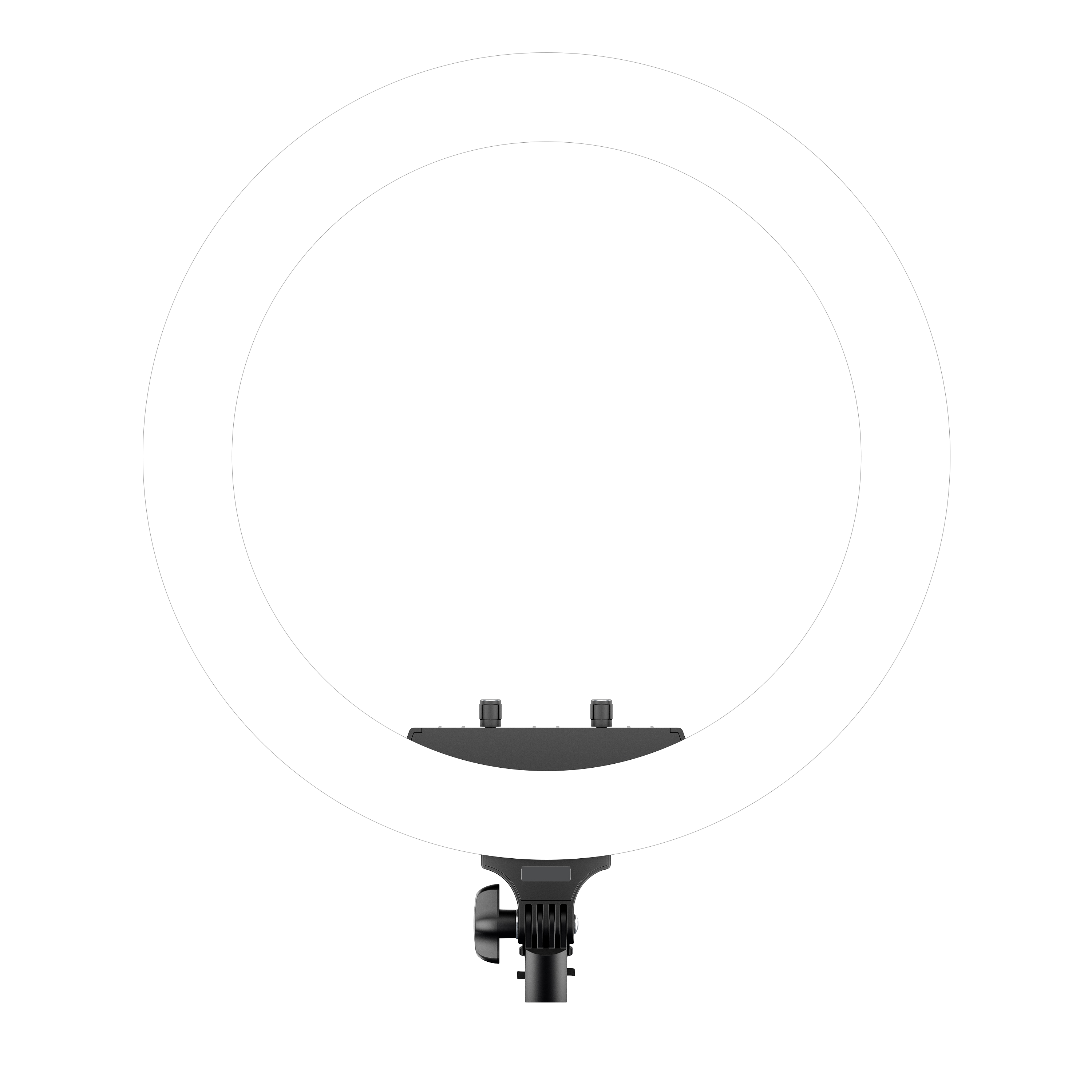 Rixus RXLG28 Ring Light 36W 19 Inch White
