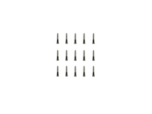 For iPhone X Bottom Screw Set Black (10pc)