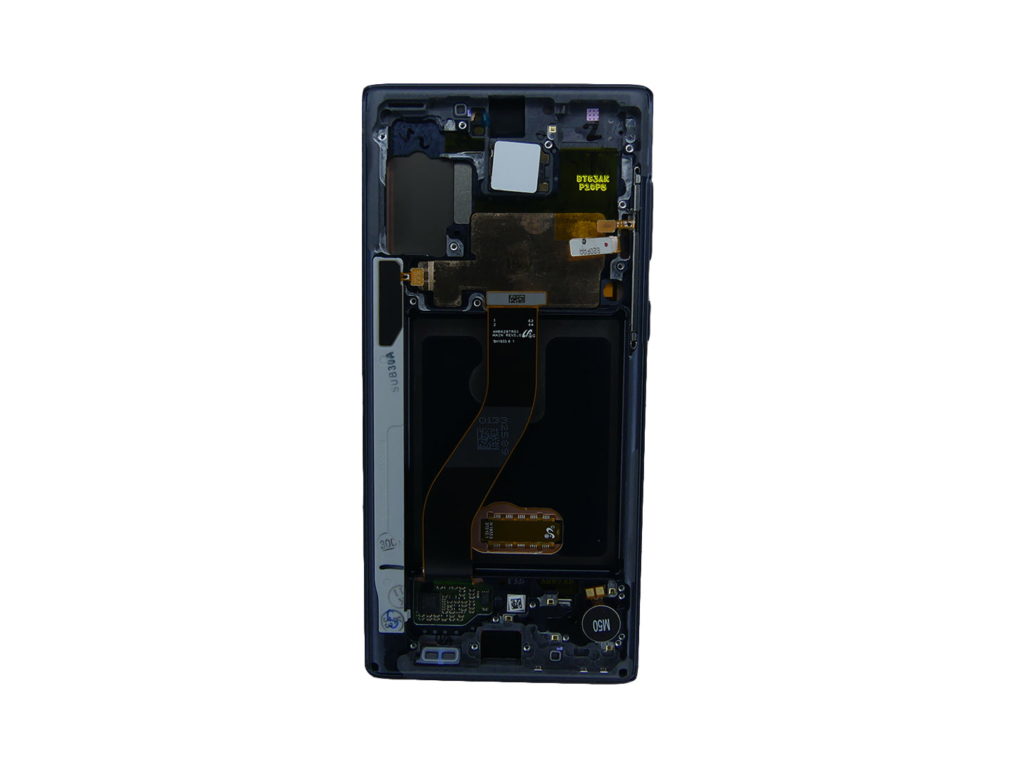 Samsung Galaxy Note 10 N970F Display and Digitizer Complete Aura Black