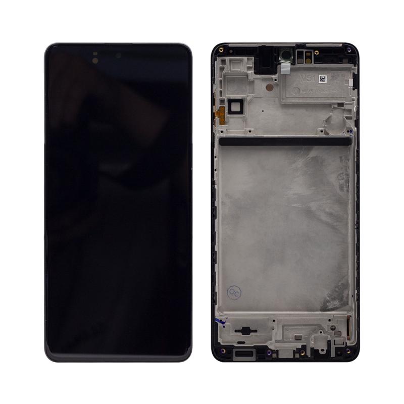 Samsung Galaxy M51 M515F Display Black (Compatible)