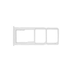 Samsung Galaxy A30s A307F Sim And SD Card Holder Prism Crush White