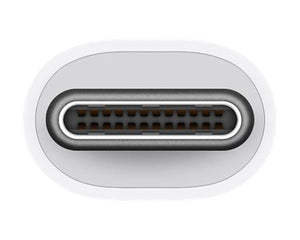 Apple USB-C To Multiport Adaptor (USB-C, USB-A, VGA)  For MacBook 15cm White (MJ1L2ZM/A)