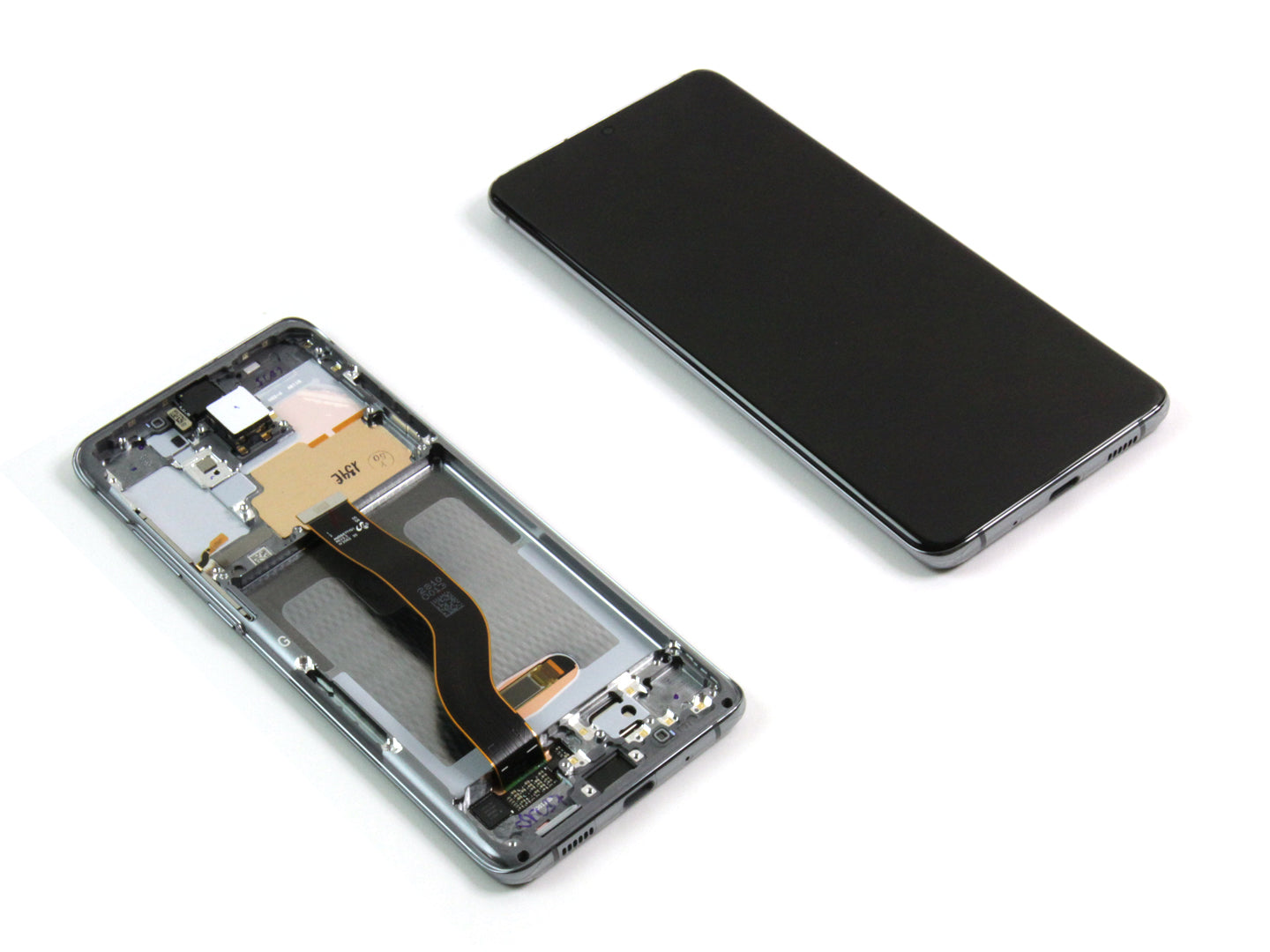 Samsung Galaxy S20 plus G985F, 5G G986F Display And Digitizer No Camera Cosmic Grey Service Pack