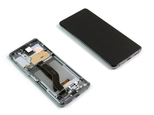 Samsung Galaxy S20 plus G985F, 5G G986F Display And Digitizer No Camera Cosmic Grey Service Pack