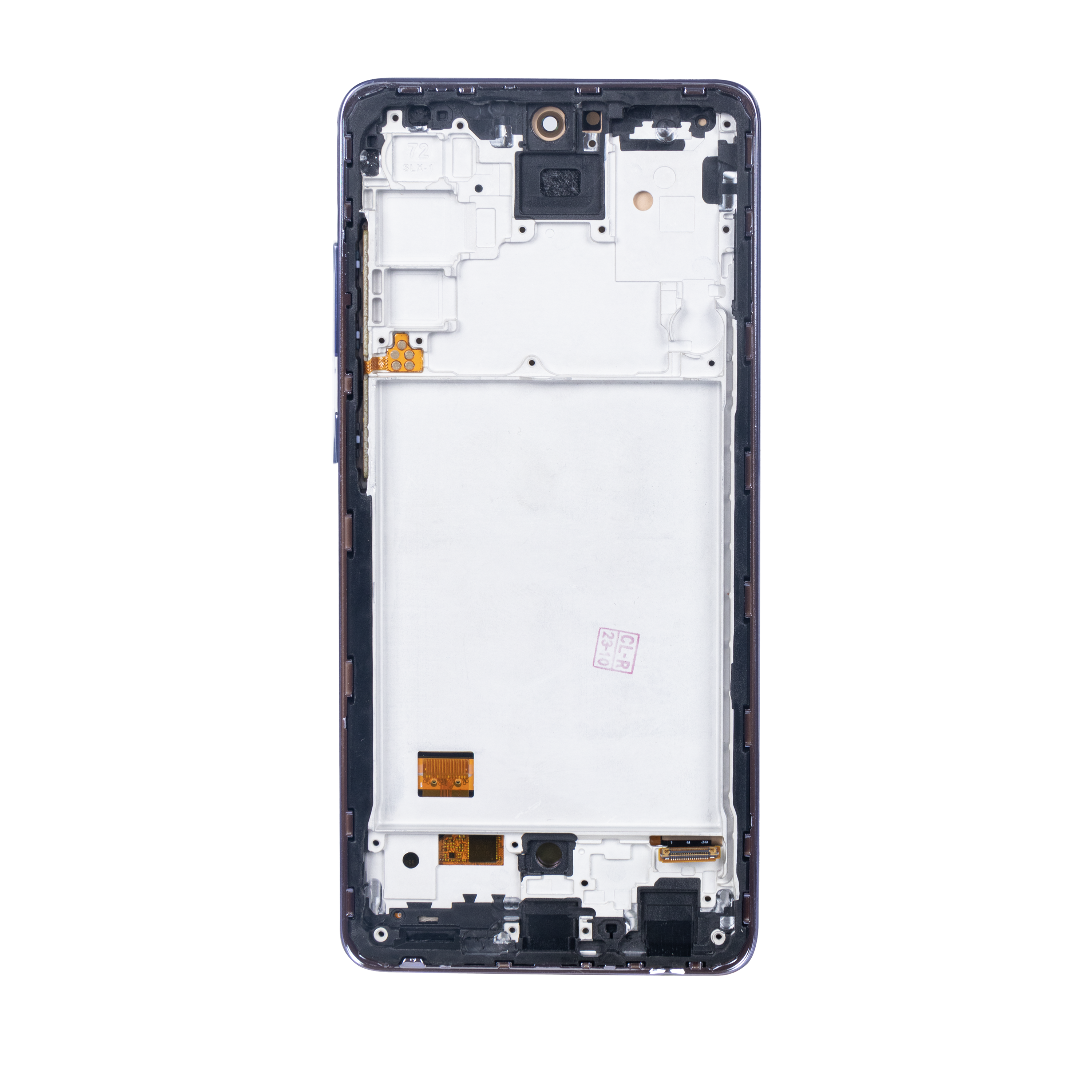 Samsung Galaxy A72 A725F Display And Digitizer With Frame Awesome Violet Soft-OLED