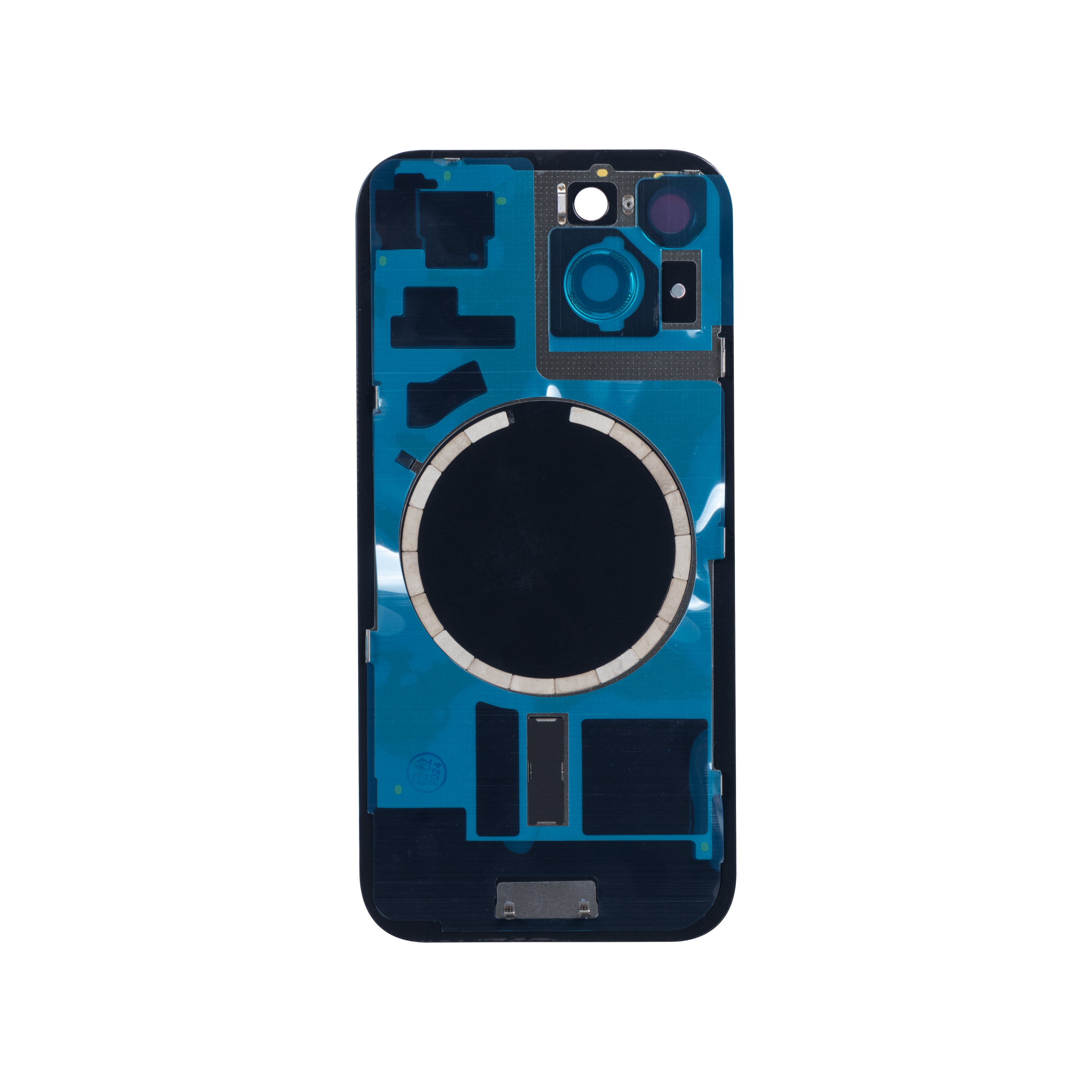 For iPhone 15 Extra Glass With Enlarged Camera Frame Yellow Compatible