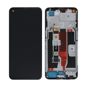Realme Narzo 30 5G RMX3242 Display And Digitizer With Frame Racing Blue OEM