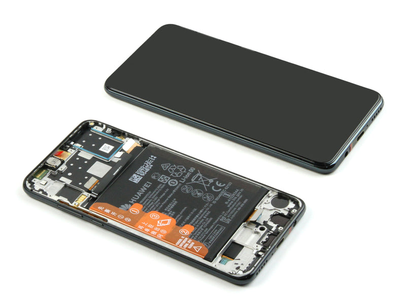 Huawei P30 Lite New Edition Display And Digitizer With Frame Midnight Black