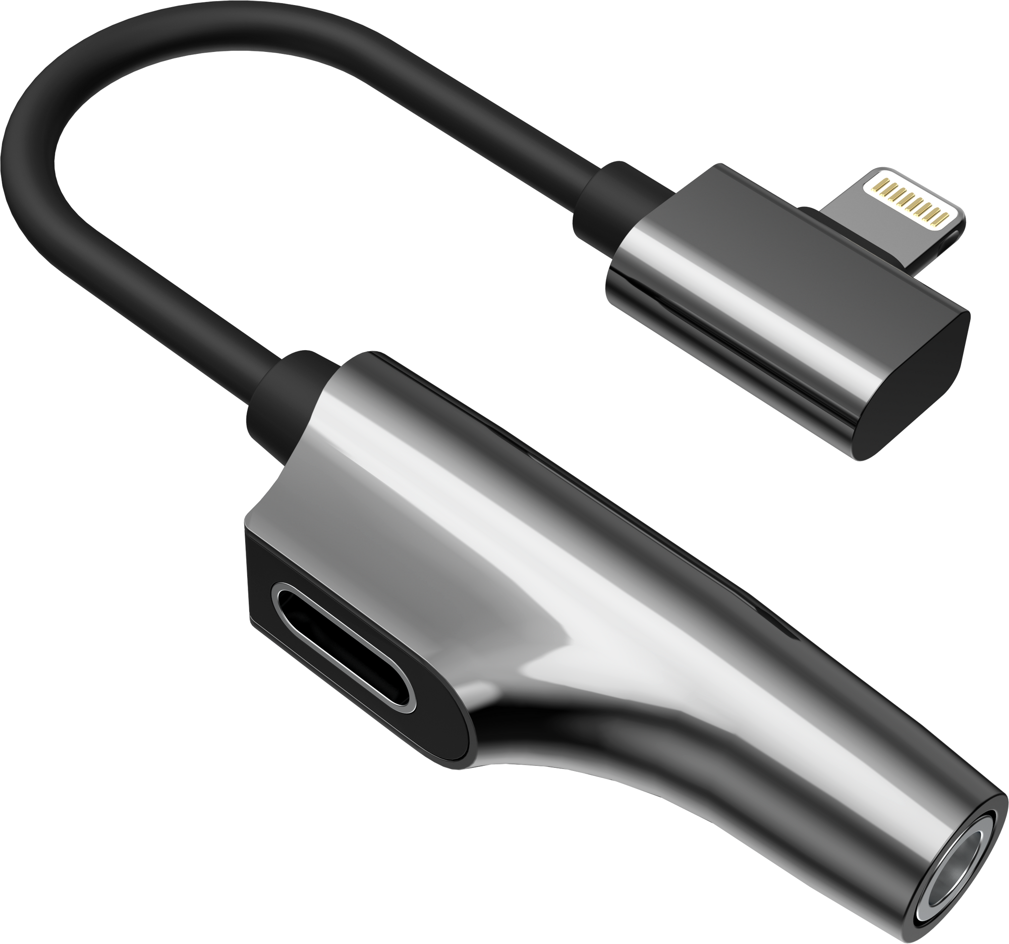 Rixus Adapter Charge And Audio Cable For Lightning