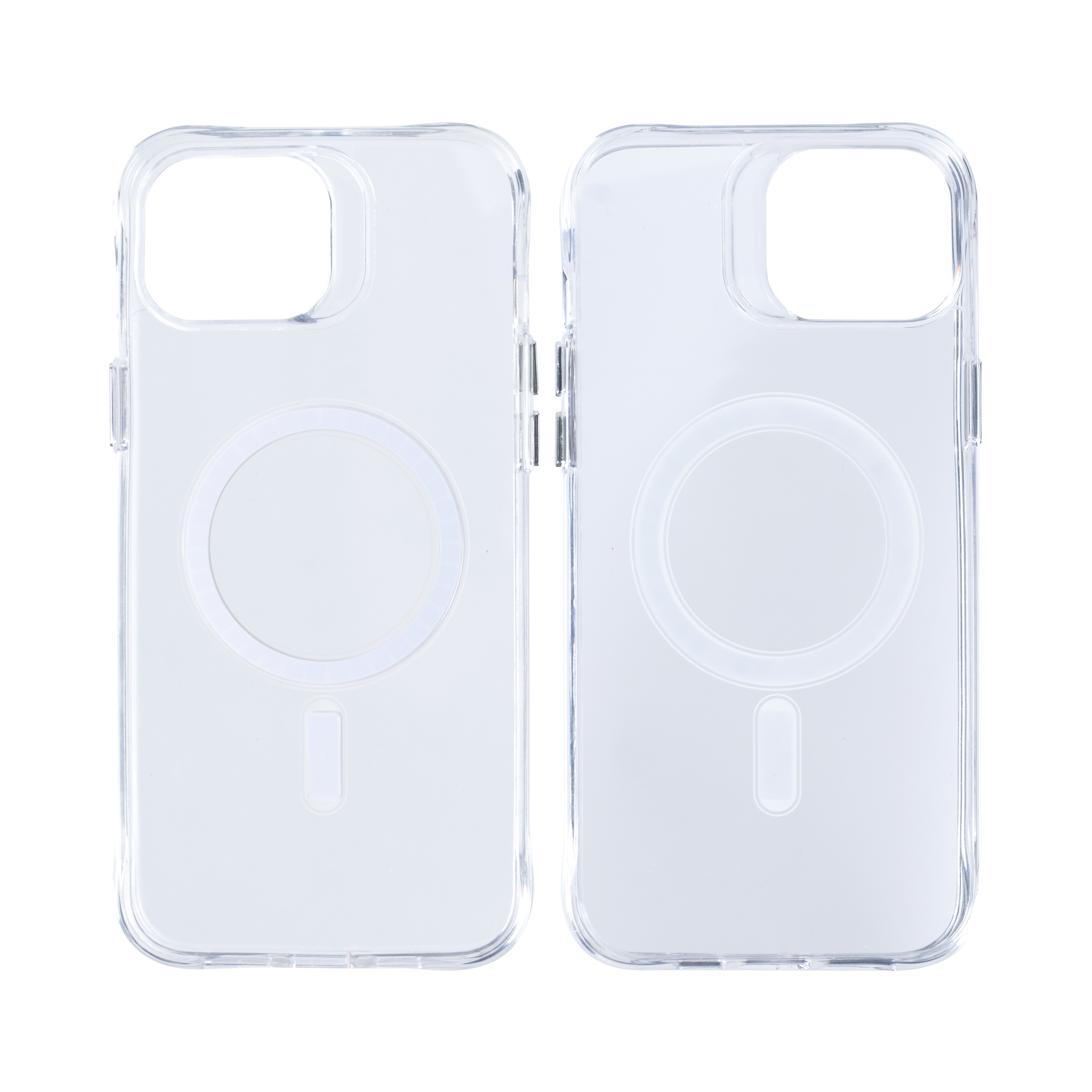 Rixus For iPhone 13 Crystal Clear Anti-shock TPU With MagSafe