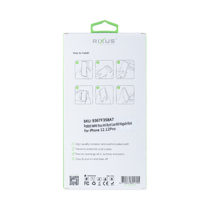 Rixus For iPhone 12, 12 Pro Anti-Burst Case With Magsafe Black