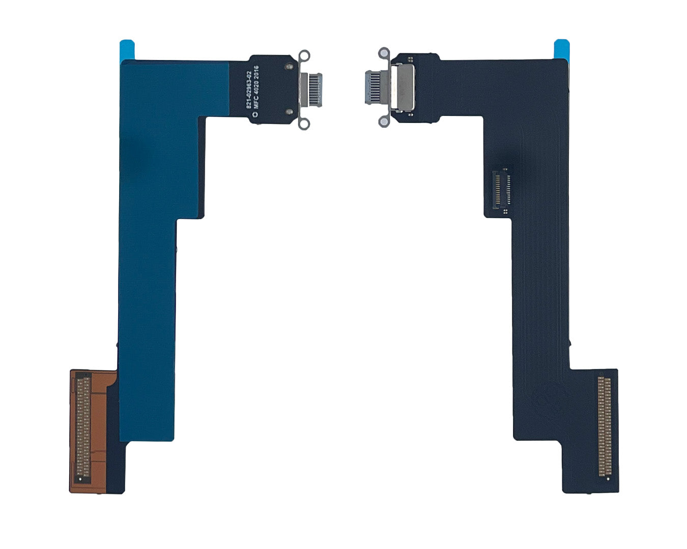 For iPad Air 4 WiFi (2020) System Connector Flex Sky Blue