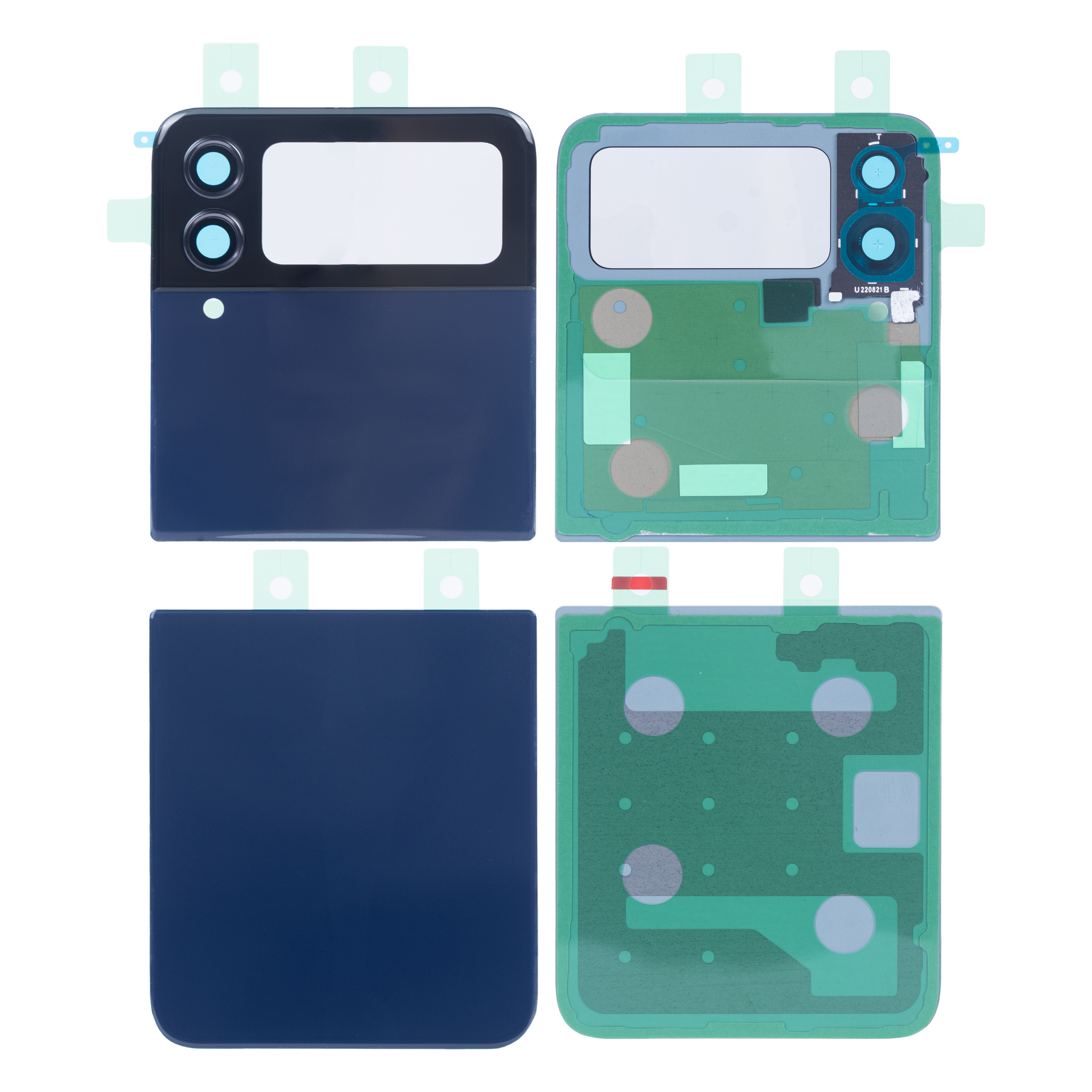 Samsung Galaxy Z Flip4 5G F721B Back Cover Navy With Lens (OEM)