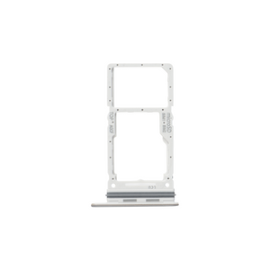 Samsung Galaxy A73 5G A736B Sim And MicroSDXC Card Holder Awesome White