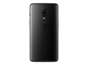 OnePlus 6 Back Cover Mirror Black (+ Lens)