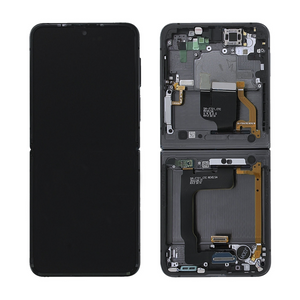 Samsung Galaxy Z Flip4 5G F721B Display And Digitizer With Frame Black (SP)