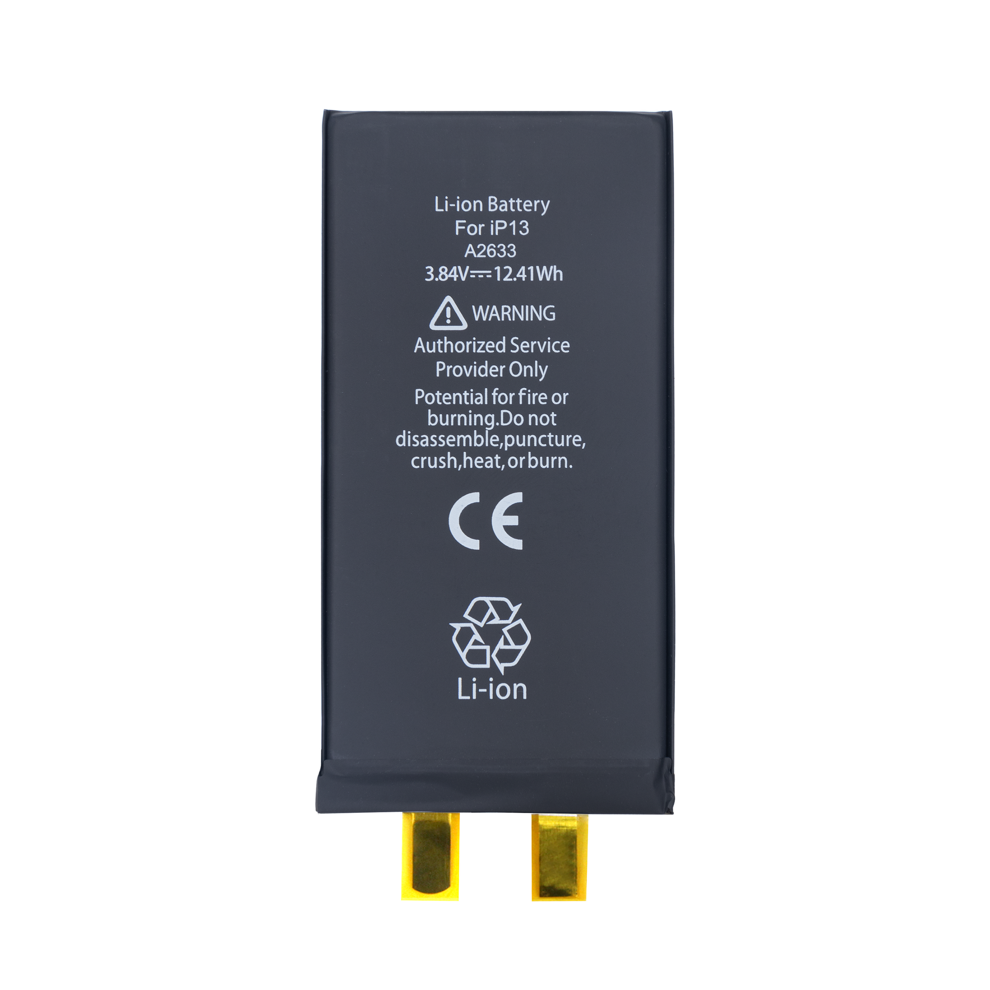 For iPhone 13 A2633 Battery A2655 Premium No Flex