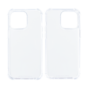 Rixus For iPhone 13 Anti-Burst Case Transparent
