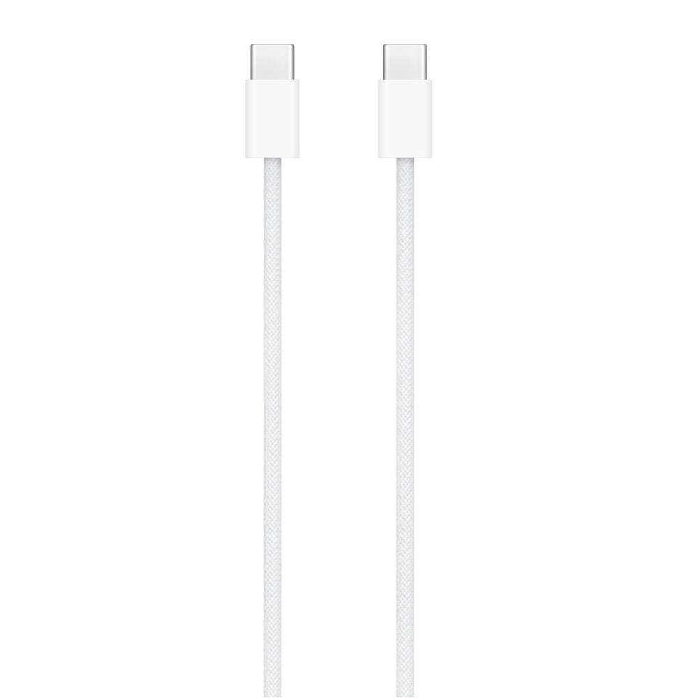 Apple iPhone 15 USB-C to USB-C Cable 100cm 60W Woven White (MQKJ3ZM/A)
