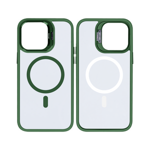 Rixus Classic 03 Case With MagSafe For iPhone 14 Pro Max Dark Green
