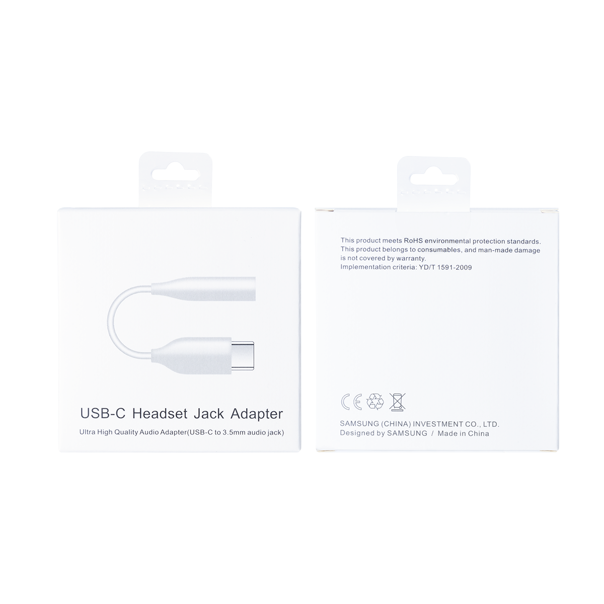Samsung USB-C Headset Jack Adaptor White