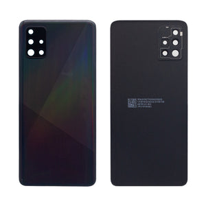 Samsung Galaxy A51 A515F Back Cover Prism Crush Black With Lens