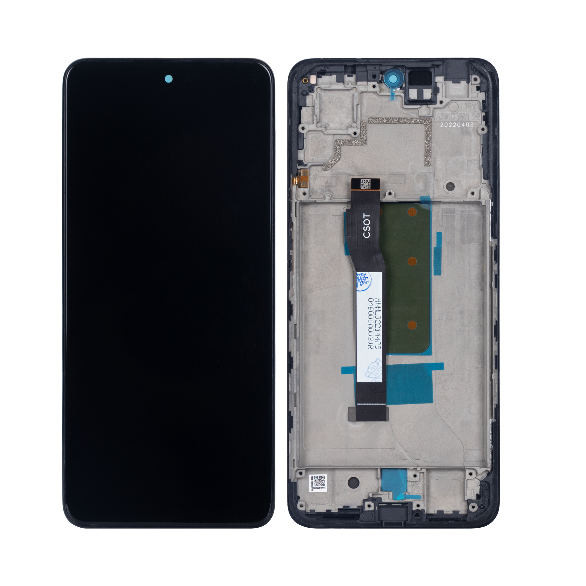 Xiaomi Redmi Note 11T Pro Display And Digitizer Complete Black