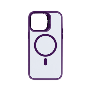 Rixus Classic 03 Case With MagSafe For iPhone 13 Deep Purple
