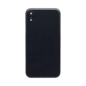 For iPhone XR Complete Housing Incl All Small Parts Without Battery and Back Camera (Black)