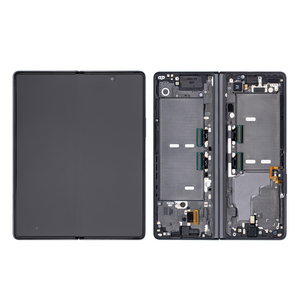 Samsung Galaxy Z Fold2 5G F916B Display And Digitizer With Frame Mystic Black With Red Hinge (SP)