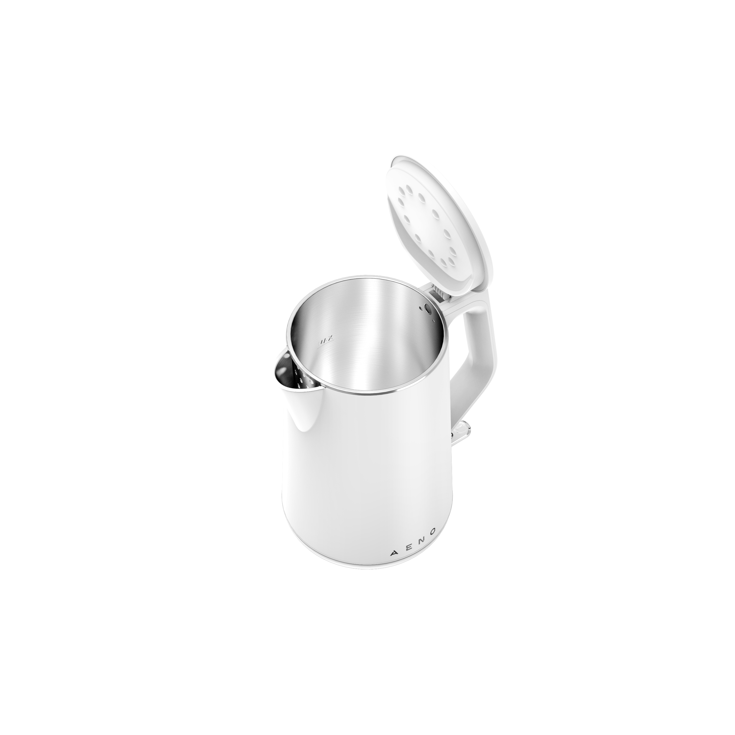 Aeno EK2 Electric Water Kettle Double Wall White