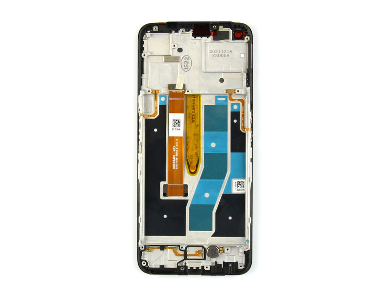 Realme 9 5G RMX3474, 9 Pro RMX3471,RMX3472 Display And Digitizer With Frame Midnight Black Original