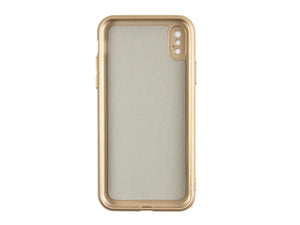 Rixus For iPhone X, XS Soft TPU Phone Case Gold