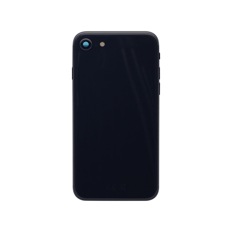 For iPhone SE(2020) Complete Housing Incl All Small Parts Without Battery and Back Camera (Black)