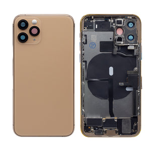 For iPhone 11 Pro Complete Housing Incl All Small Parts Without Battery And Back Camera Gold