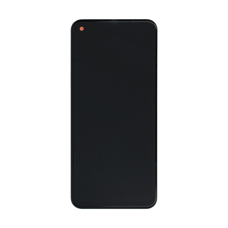 Realme Narzo 30 5G RMX3242 Display And Digitizer With Frame Racing Blue OEM
