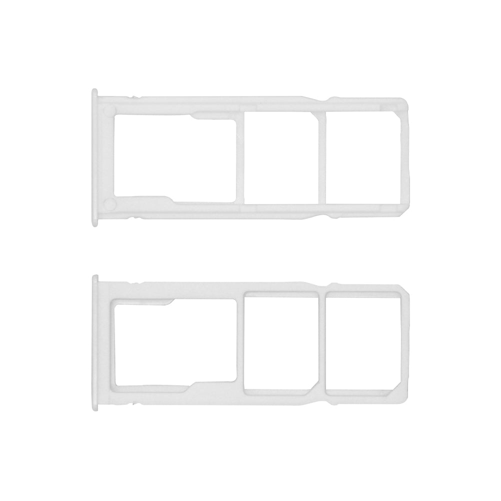Samsung Galaxy A30s A307F Sim And SD Card Holder Prism Crush White
