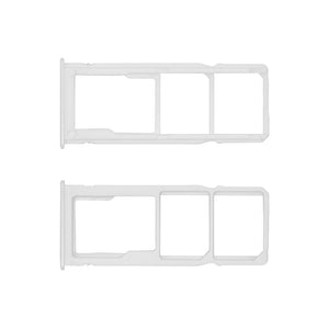 Samsung Galaxy A30s A307F Sim And SD Card Holder Prism Crush White