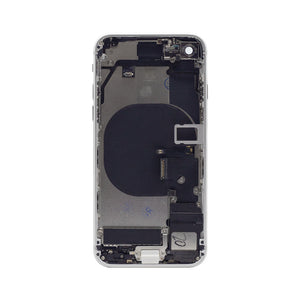For iPhone SE (2020) Complete Housing Incl All Small Parts Without Battery And Back Camera (White)