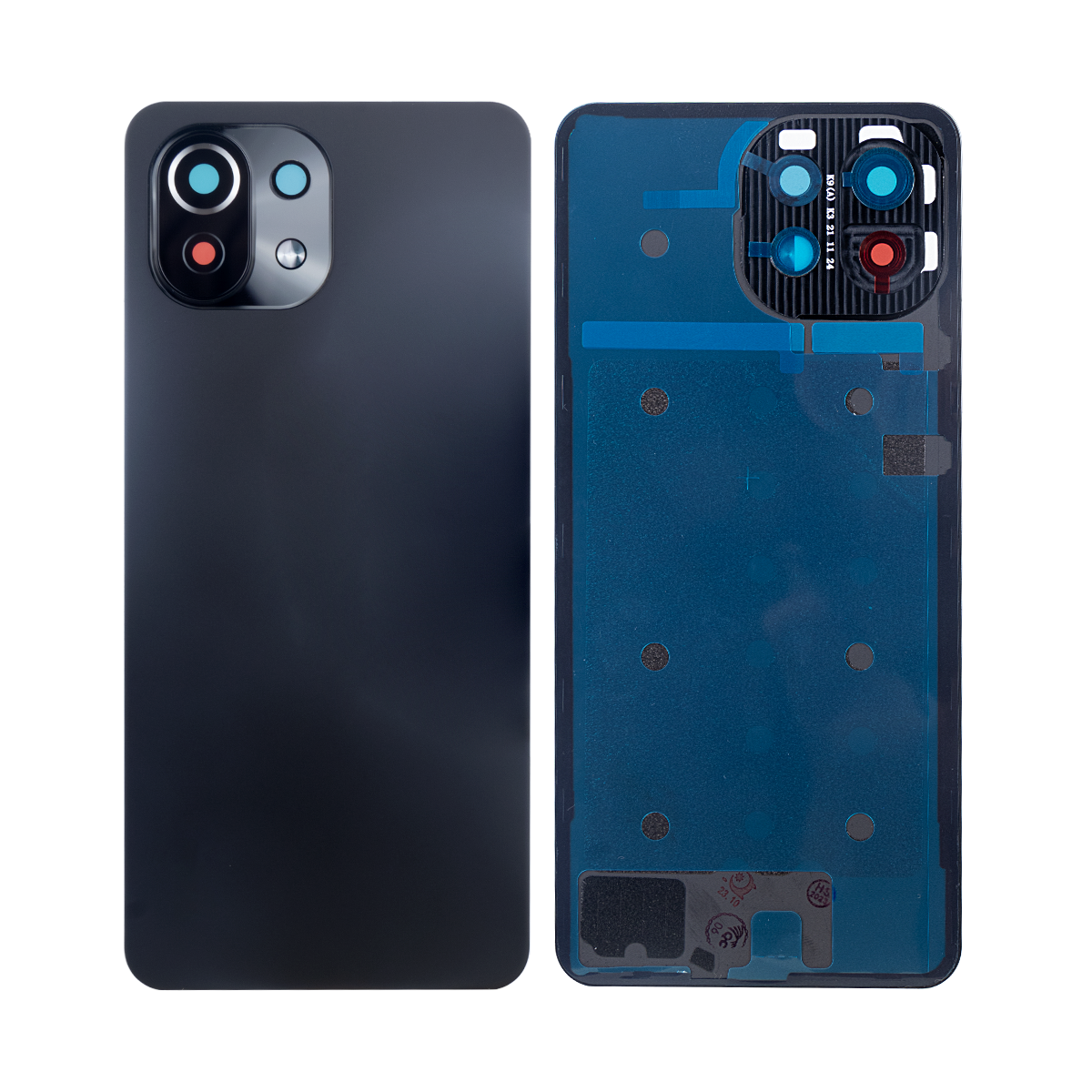 Xiaomi Mi 11 Lite (M2101K9AG) Back Cover Boba Black With Lens