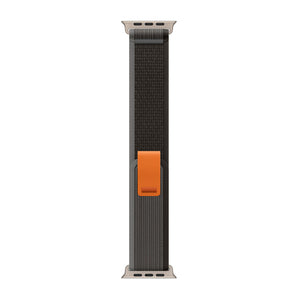 For Apple Watch 38mm, 40mm, 41mm Nylon Band Trail Loop Black/Gray Retail Box