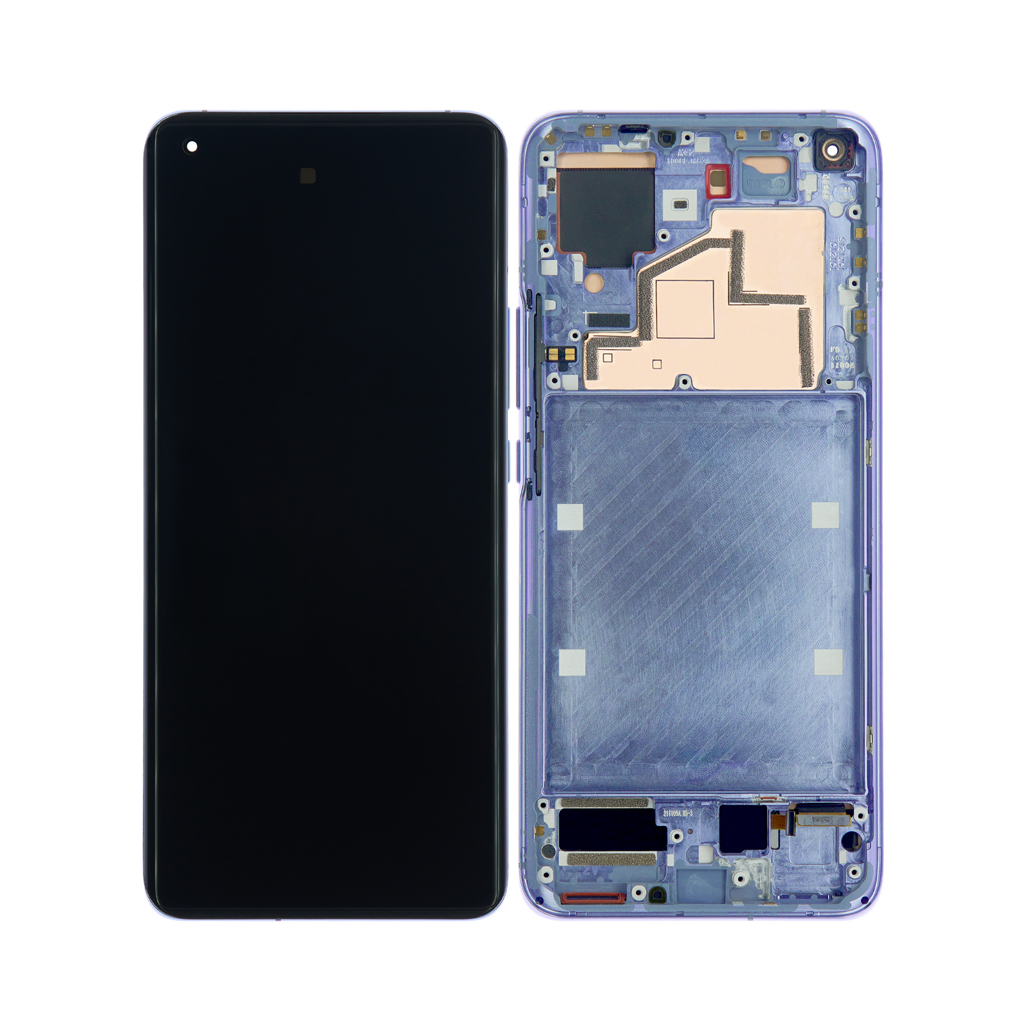 Xiaomi Mi 11 Display And Digitizer Complete Violet (Service Pack)