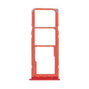 Samsung Galaxy A10 A105F Sim and MicroSD Card Holder Red